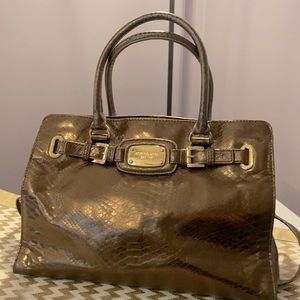 Metallic snakeskin Michael Kors